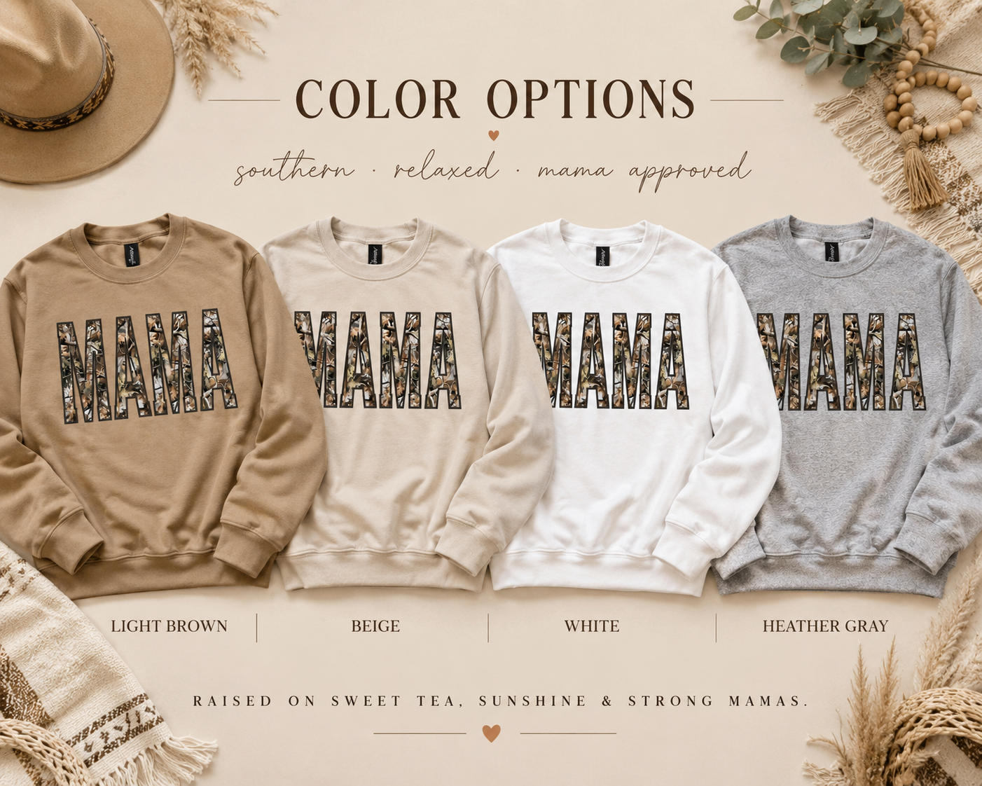 Camo Mama Sweatshirt