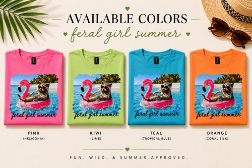Feral Girl Summer with Capri Sun T-Shirt